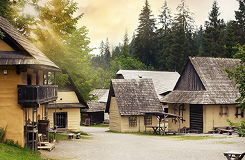 Museum of Orava village in Zuberec