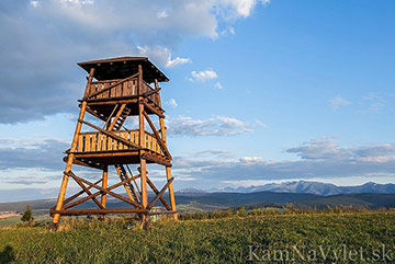 Sightseeing tower in Tvrdosin